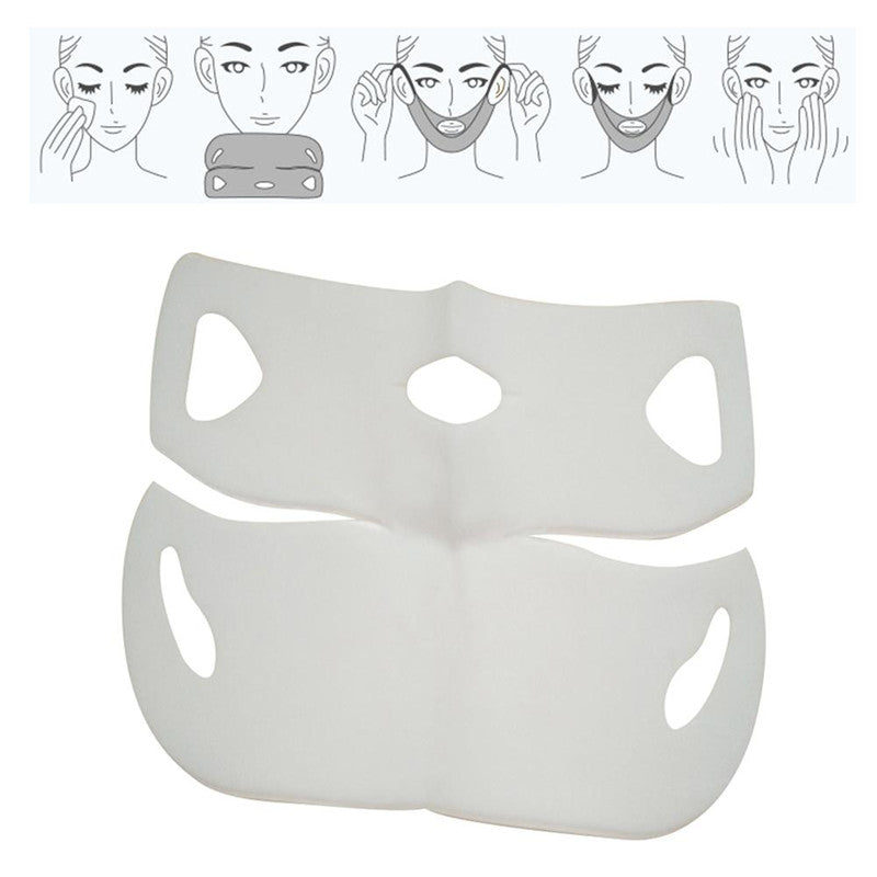 4D Ear-hanging Double V Face Lifting Firming Hydrogel Mask