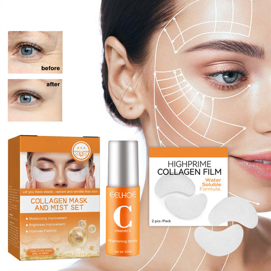 Collagen Eye Mask Spray Set